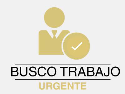  Busco trabajo. 